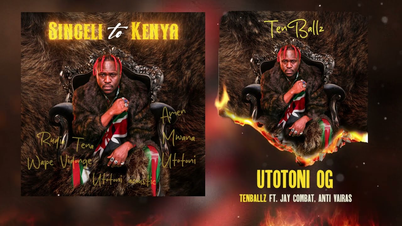 Music Audio : Ten Ballz Ft Jay Combat & Anti Viras – Utotoni Part 1 | Download